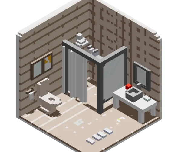 화장실 미니어처버전