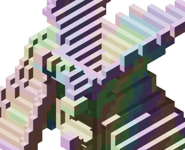 Bismuth crystal 1